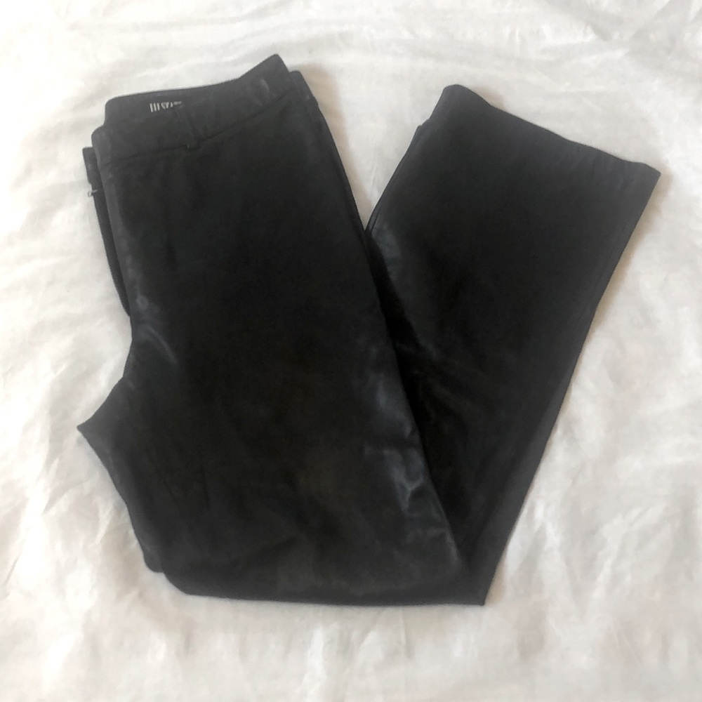 111 State Black Leather Pants